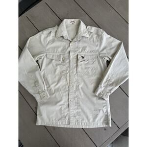 Camel Trophy Shirt Mens Small Vintage Adventure Wear Button Up Outdoor 80s 90s